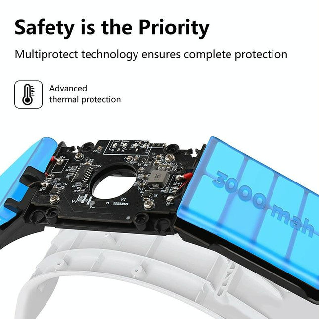 6000Mah Rechargeable Headband For Meta Quest 3