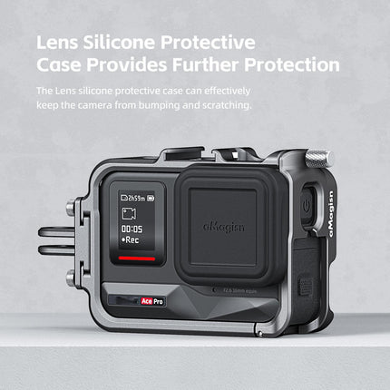 Metal Rabbit Cage Protective Frame For Insta360 Ace Pro / Ace Amagisn