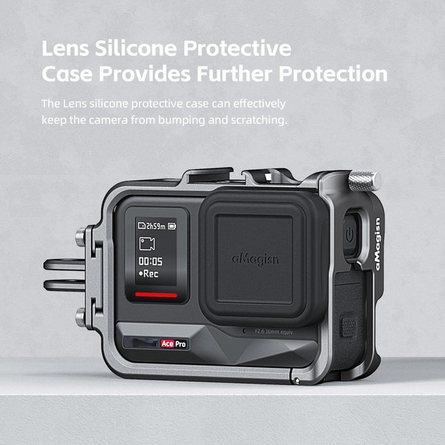 Metal Rabbit Cage Protective Frame For Insta360 Ace Pro / Ace Amagisn