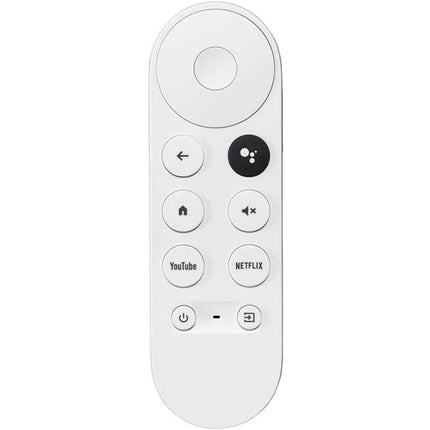 Google Television Set-Top Box With Bluetooth Voice Remote - White