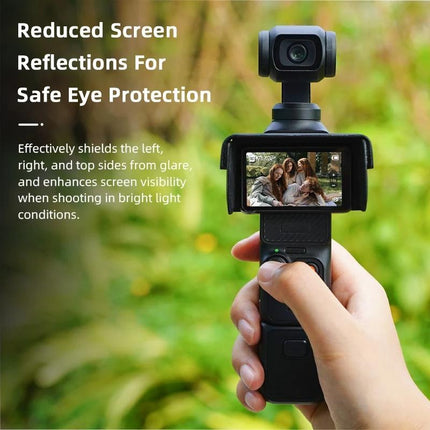 Portable Sunshade Hood For Dji Pocket 3 Screen Protection