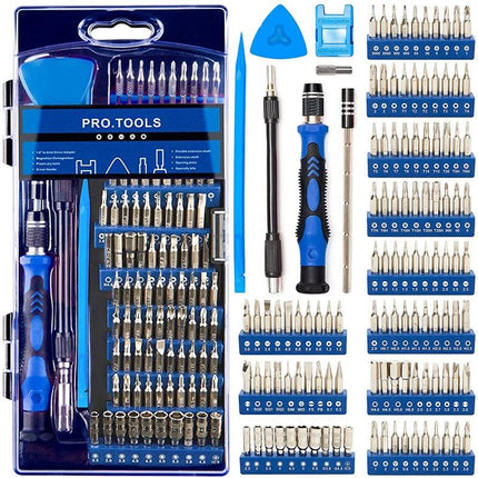 Versatile 124-Piece Screwdriver Set For Household Cell Phone And Computer Repair