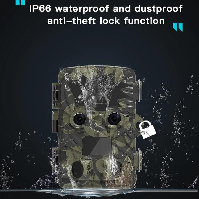 Outdoor Camouflage Dual Lens Infrared Camera With 4K Resolution And Night Vision