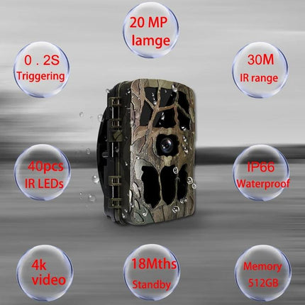 Waterproof Infrared Night Vision Camera For Outdoor Monitoring