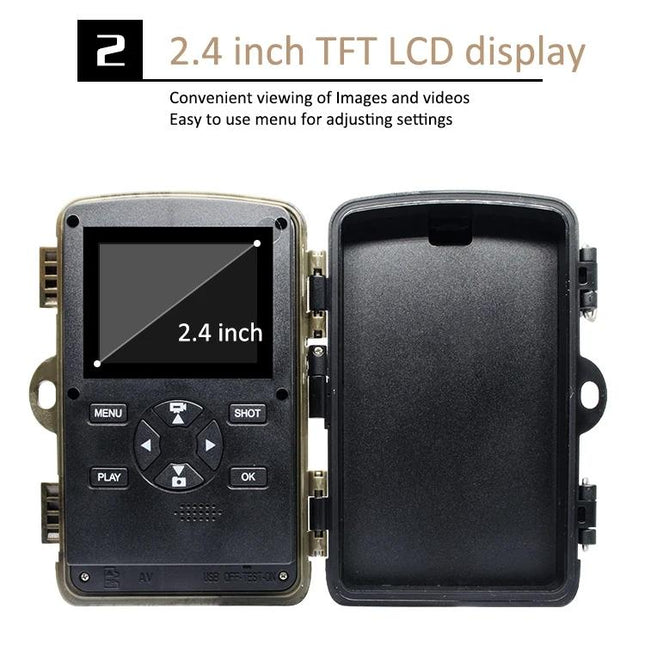 Waterproof Infrared Night Vision Camera For Outdoor Monitoring