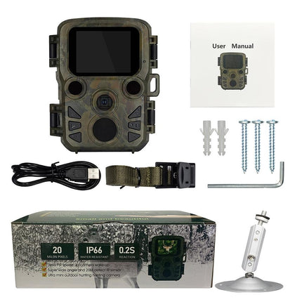 Outdoor Night Vision Hunting Camera With 4K Hd And Infrared Induction Camouflage Design