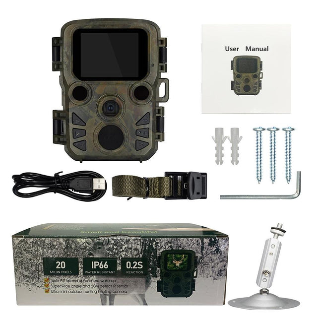 Outdoor Night Vision Hunting Camera With 4K Hd And Infrared Induction Camouflage Design