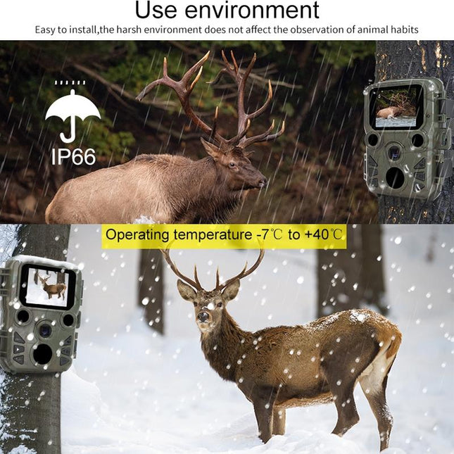 Outdoor Hunting Camera With Night Vision And Infrared Sensing