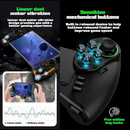 Multi-Platform Wireless Gamepad For Switch Pc Android And Ios