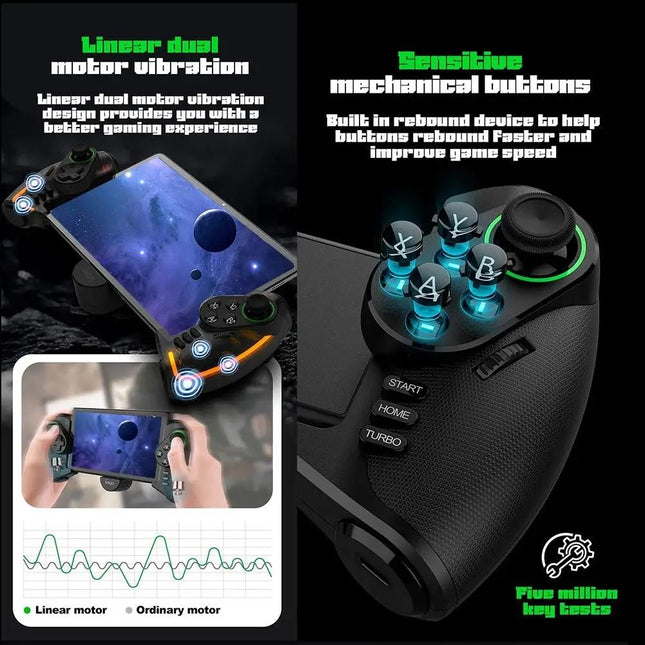 Multi-Platform Wireless Gamepad For Switch Pc Android And Ios