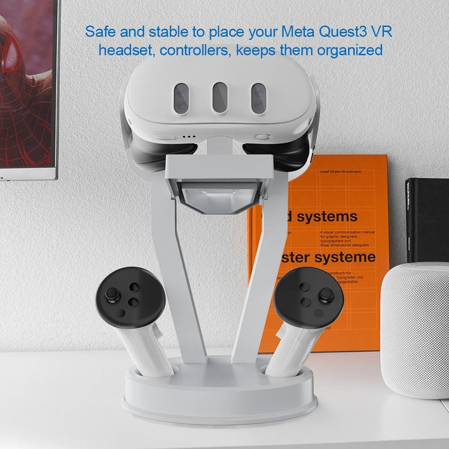 Desktop Organizer For Meta Quest 3 / 2 Vr Glasses With Handle Holder