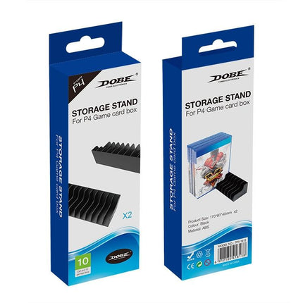 2Pcs Game Card & Disk Storage Rack For Ps4