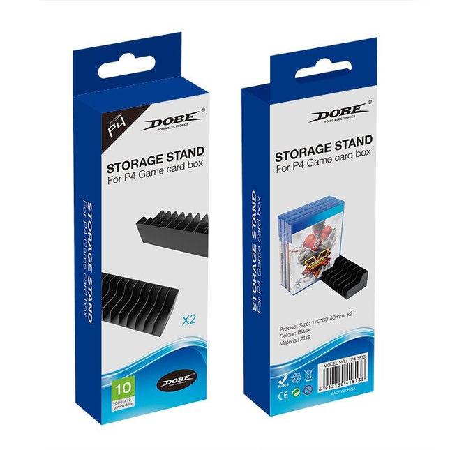 2Pcs Game Card & Disk Storage Rack For Ps4
