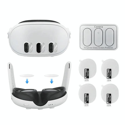 Tempered Glass Vr Lens Protectors For Oculus Quest 3