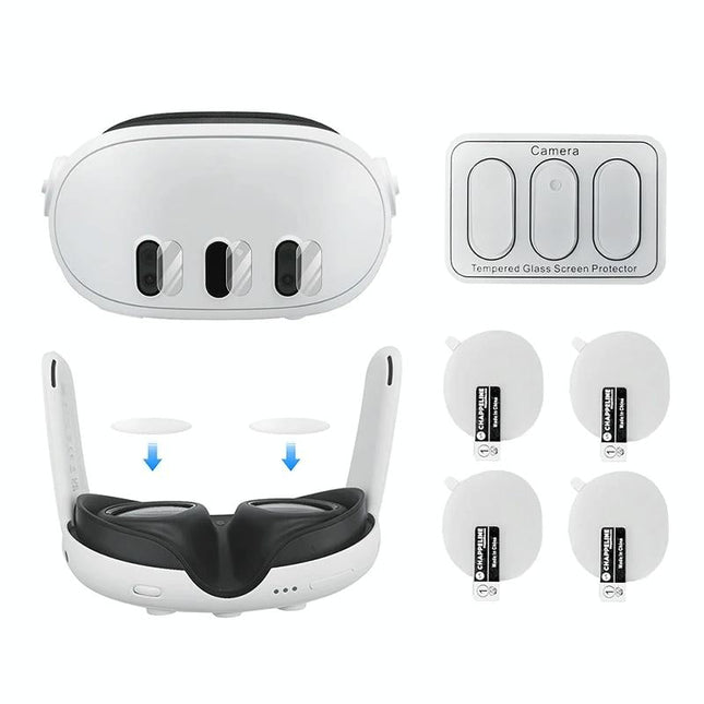 Tempered Glass Vr Lens Protectors For Oculus Quest 3