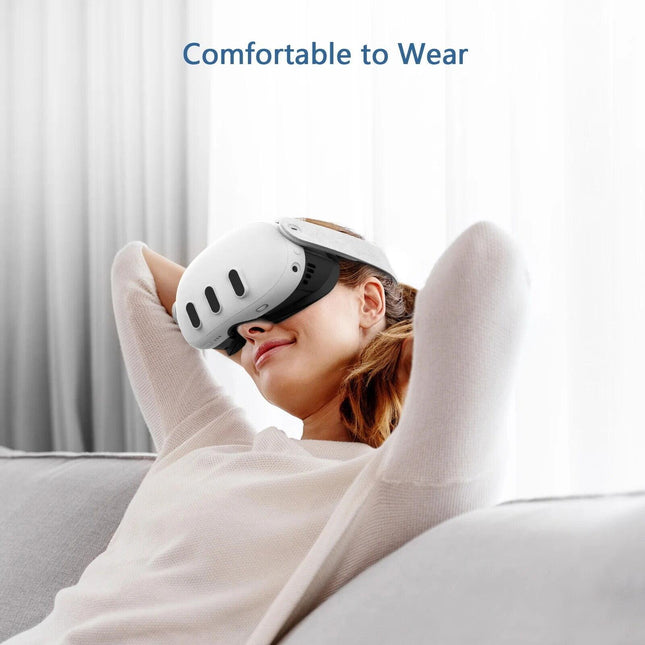 Meta Quest3 Ice Silk Mask - Breathable Leather Material