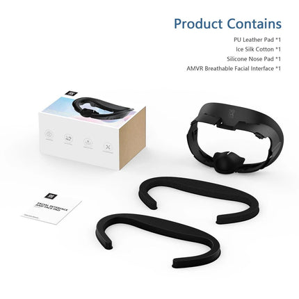 Meta Quest3 Ice Silk Mask - Breathable Leather Material