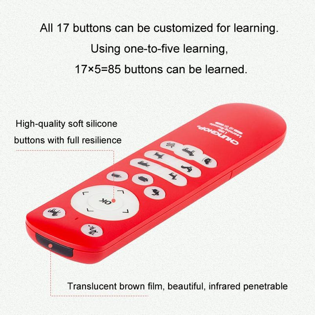 17-Button Multi-Function Remote Control With Twelve Zodiac Animals
