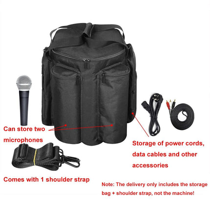 Portable Protective Bag For Bose S1 Pro / S1 Pro+ Bluetooth Speaker - Black