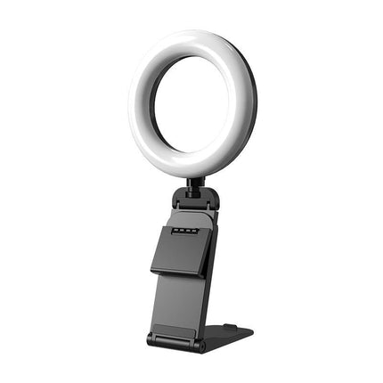 Desktop Ring Fill Light With Multi-Function Bracket - 3000-6500K