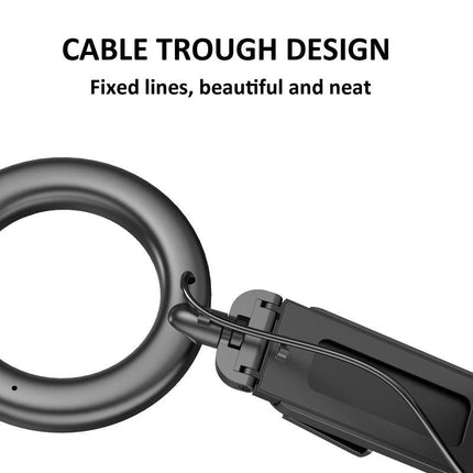 Desktop Ring Fill Light With Multi-Function Bracket - 3000-6500K