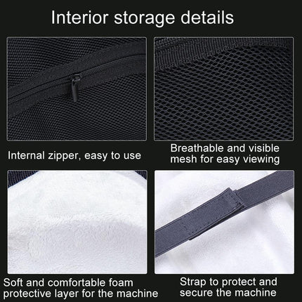 Apple Vision Pro Vr Headwear Storage Bag - Portable Cloth Pattern