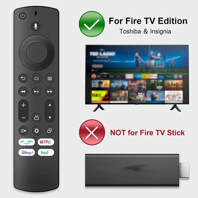 Smart Tv Voice Remote For Insignia Toshiba Fire Tv