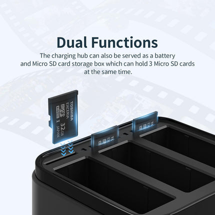Amagisn Charger Base For Batteries