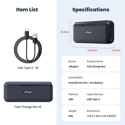 Fast Charging Camera Charger For Magisn Accessories