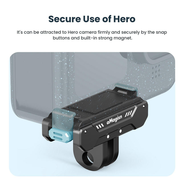 Magisn Magnetic Kit For Gopro Hero12 / 11 / 10 / 9 - Metal Absorption