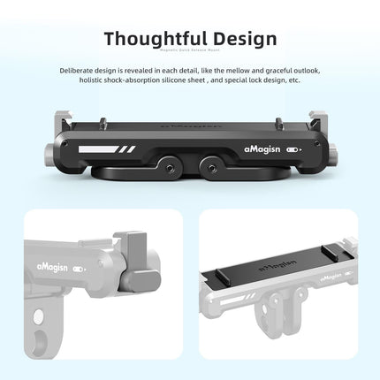 Insta360 Go 3 Magnetic Fast Disassembly Seat Bracket For Sports Camera