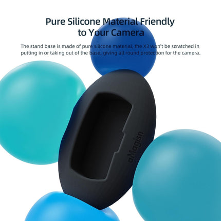 Silicone Desktop Base For Insta360 X3 Amagisn