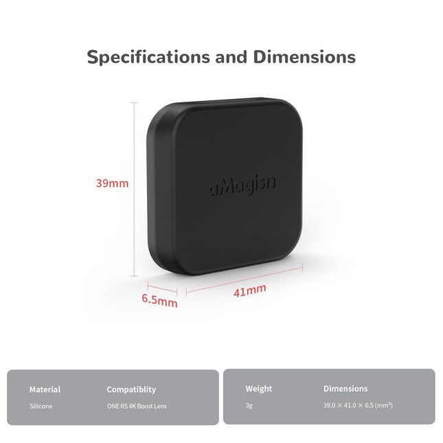 Enhanced Wide Angle Lens Cover For Insta360 One R - 4K