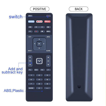 Vizio Smart Tv Remote Control - Xrt122
