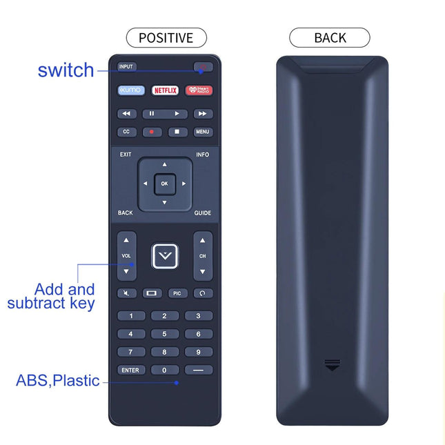 Vizio Smart Tv Remote Control - Xrt122