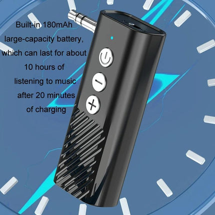 Wireless Car Audio Adapter With Bluetooth 5.3 And Tf Playback