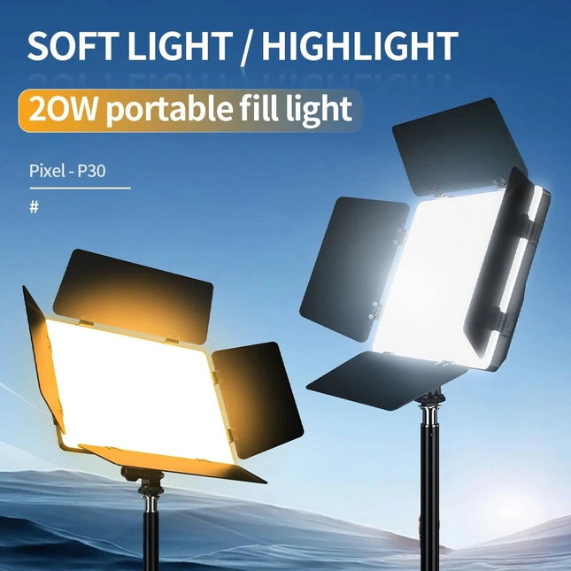 20W Dual Temperature Photography Fill Light Set