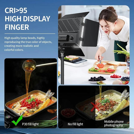 20W Dual Temperature Photography Fill Light Set