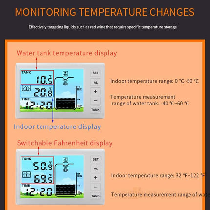 Ultrasonic Liquid Level Meter - Underground Open Measurement