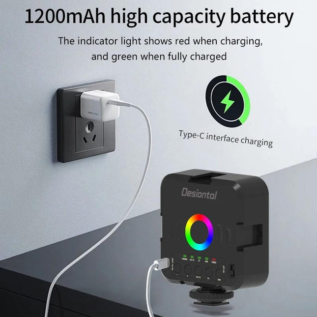 Portable Rgb Fill Light For Handheld Photography