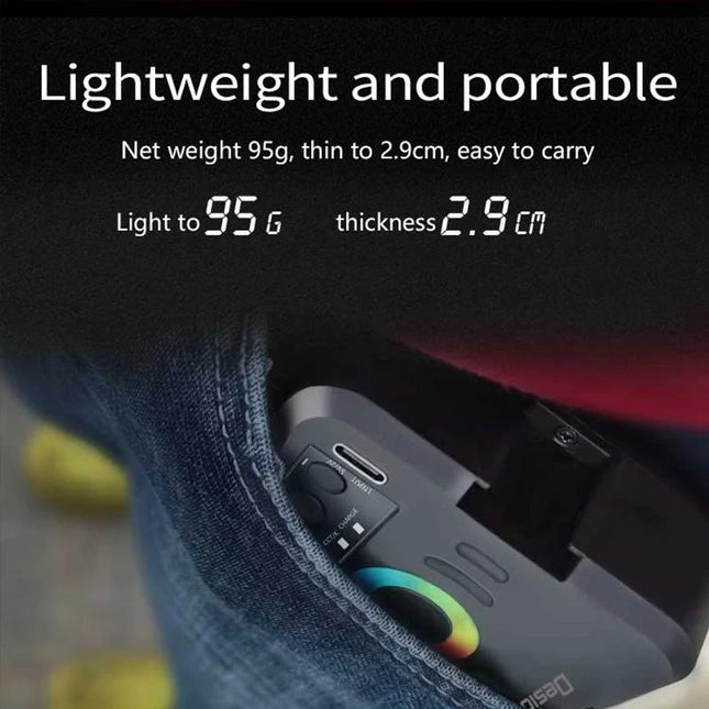 Portable Rgb Fill Light For Handheld Photography