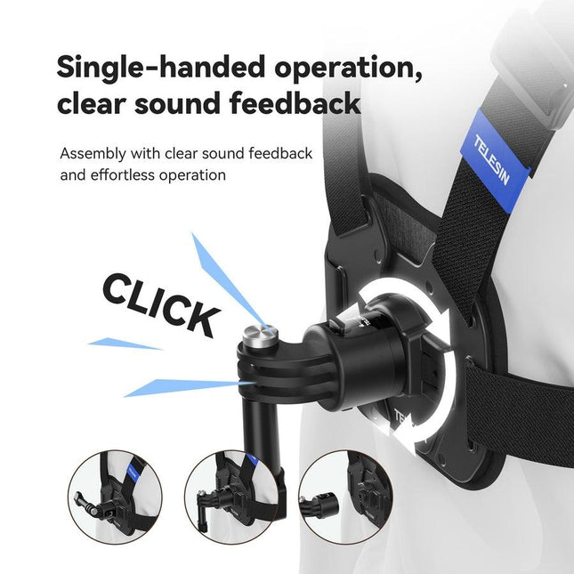 Sports Camera Quick Release Chest Strap - Accessory