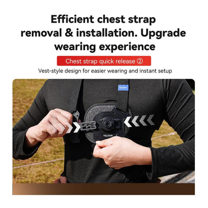 Sports Camera Quick Release Chest Strap - Accessory