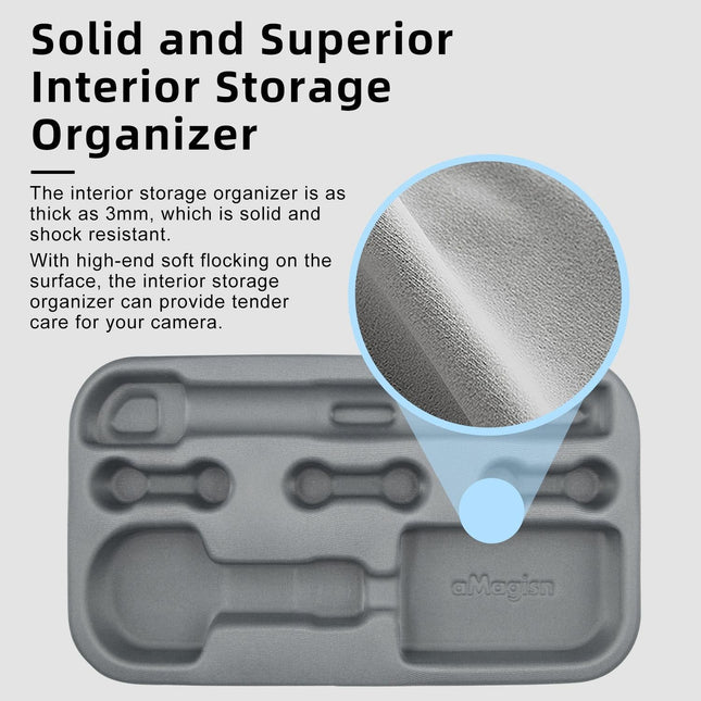 Amagisn Storage Bag For Insta360 X4 - Protective Clutch Case