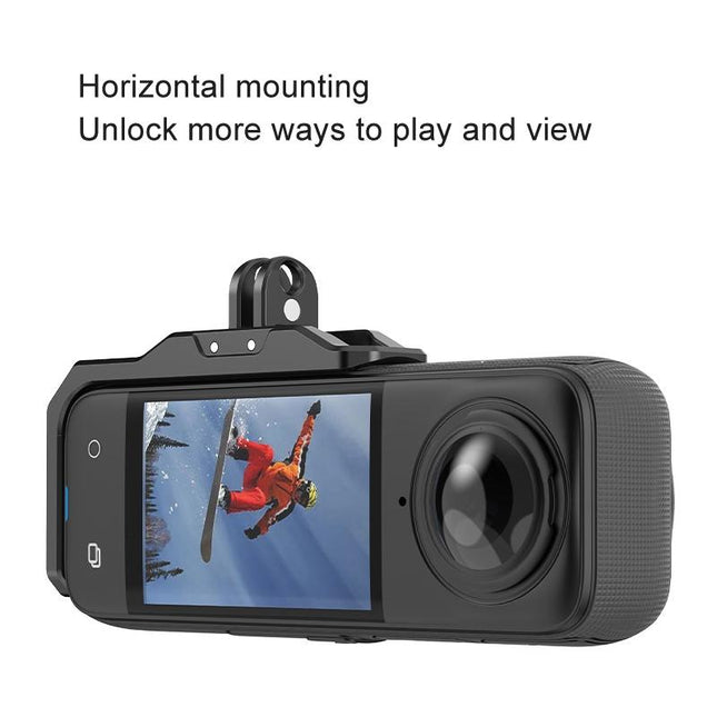 Quick Release Magnetic Bracket For Insta360 X4 / X3 - Horizontal & Vertical Shooting