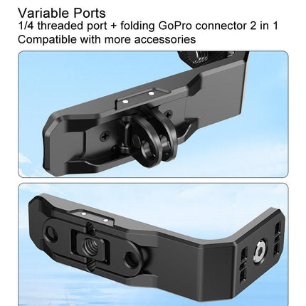 Quick Release Magnetic Bracket For Insta360 X4 / X3 - Horizontal & Vertical Shooting