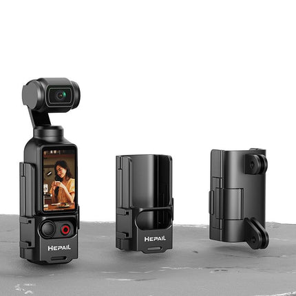 Extended Adapter For Dji Pocket 3 - Protective Bezel With Cold Shoe Bracket