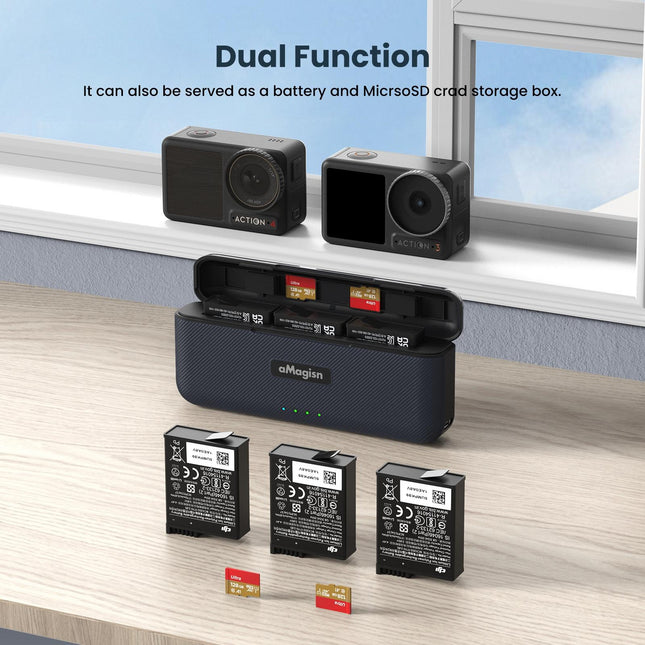 Fast Charge Charger For Sports Camera Accessories - Magisn