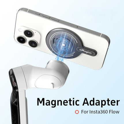 Insta360 Flow Magnetic Adapter For Amagisn Gimbal - Magsafe Compatible