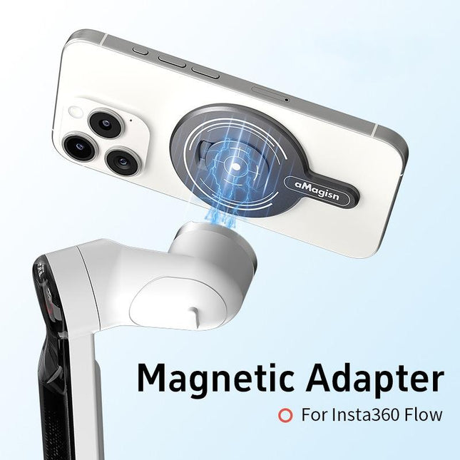Insta360 Flow Magnetic Adapter For Amagisn Gimbal - Magsafe Compatible